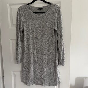Tiana B. Heather Gray Tunic Top